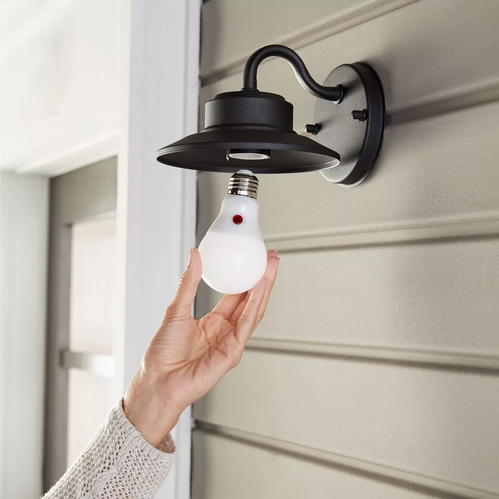Dusk to Dawn A19 LED Outdoor Light Bulb, 60W Equivalent