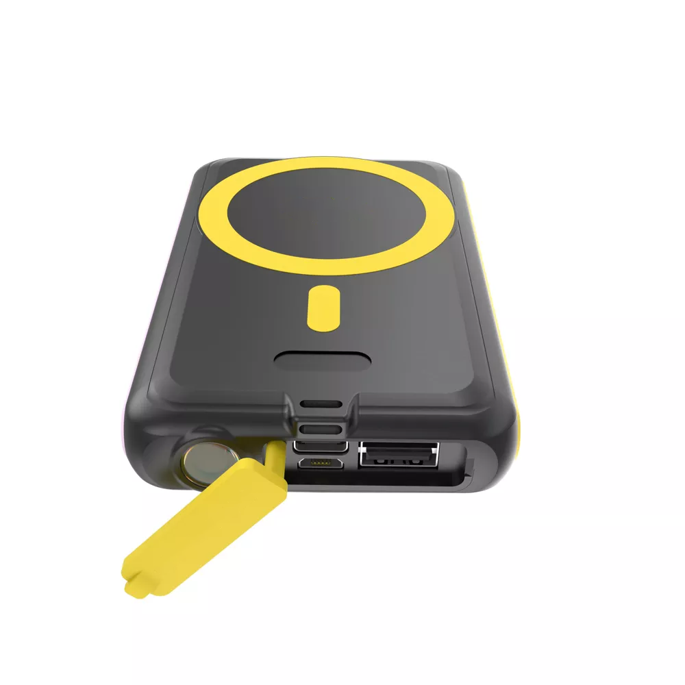 Rugged Solar Magnetic Wireless Power Bank